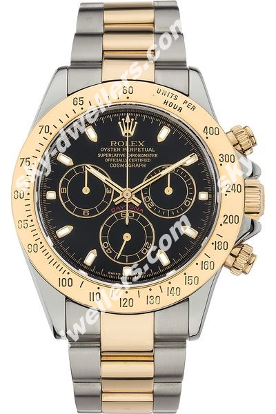 Rolex Daytona Yellow Gold and Stainless Steel Automatic 116523