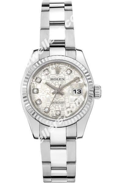 Rolex Datejust White Gold and Stainless Steel Automatic 179174