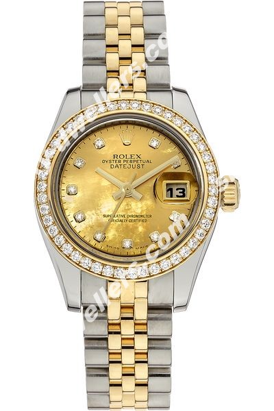 Rolex Datejust Yellow Gold and Stainless Steel Automatic 179383