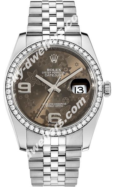 Rolex Datejust White Gold and Stainless Steel Automatic 116244