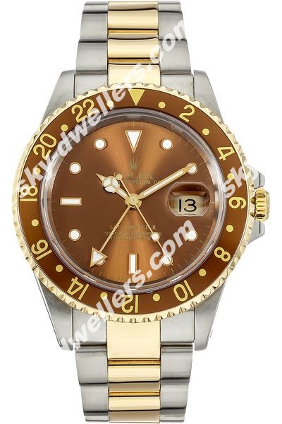 Rolex GMT-Master II Yellow Gold and Stainless Steel Automatic 16713