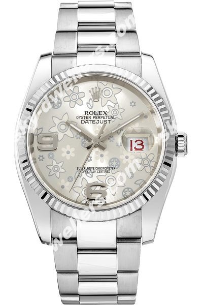 Rolex Datejust White Gold and Stainless Steel Automatic 116234