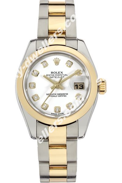 Rolex Datejust Yellow Gold and Stainless Steel Automatic 179163