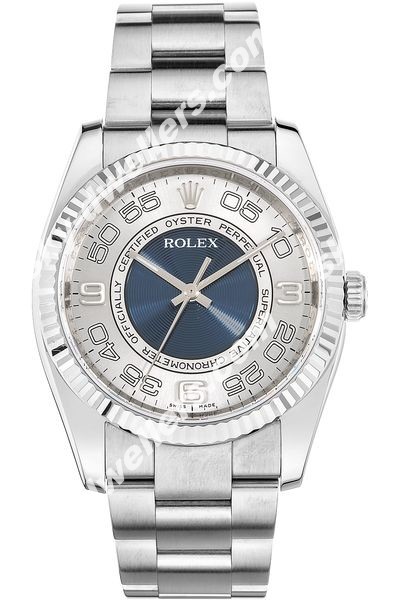 Rolex Oyster Perpetual White Gold and Stainless Steel Automatic 116034