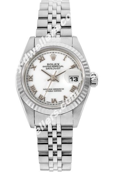 Rolex Datejust White Gold and Stainless Steel Automatic 69174