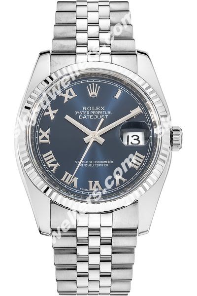 Rolex Datejust White Gold and Stainless Steel Automatic 116234