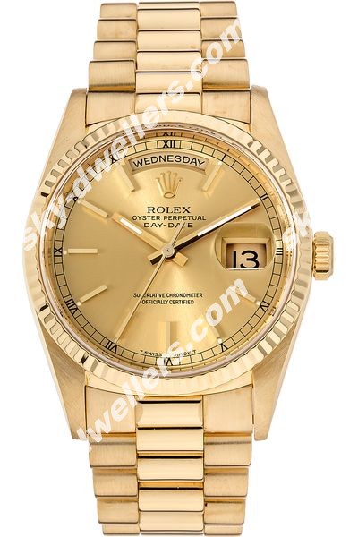 Rolex Day Date Yellow Gold Automatic 18238