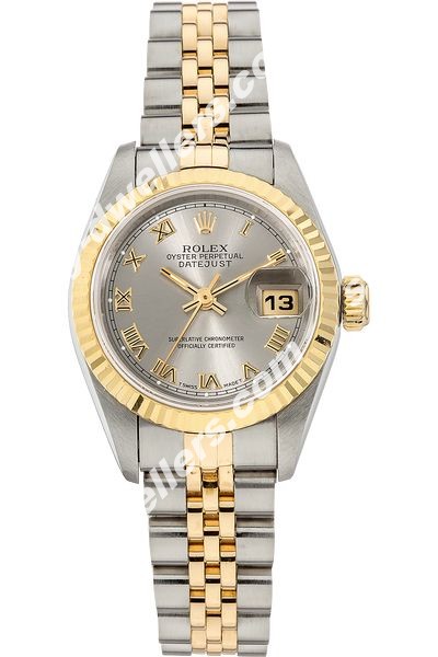 Rolex Datejust Yellow Gold and Stainless Steel Automatic 69173