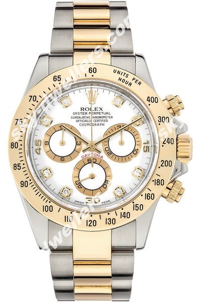 Rolex Daytona Yellow Gold and Stainless Steel Automatic 116523