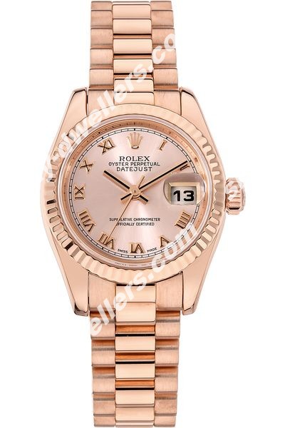 Rolex Datejust Rose Gold Automatic 179175