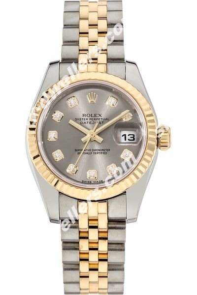 Rolex Datejust Yellow Gold and Stainless Steel Automatic 179173