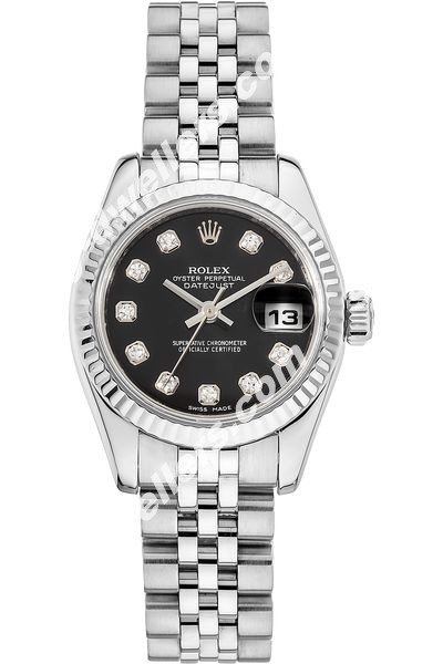 Rolex Datejust White Gold and Stainless Steel Automatic 179174