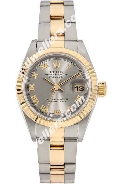 Rolex Datejust Yellow Gold and Stainless Steel Automatic 79173