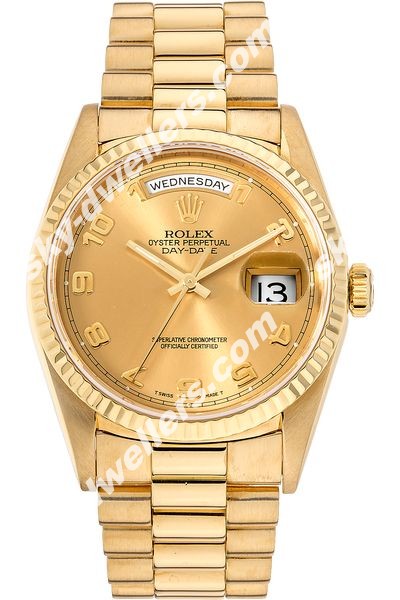 Rolex Day Date Yellow Gold Automatic 18238