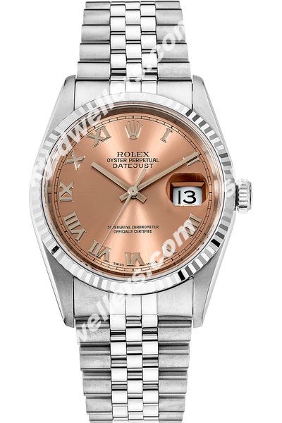 Rolex Datejust White Gold and Stainless Steel Automatic 16234