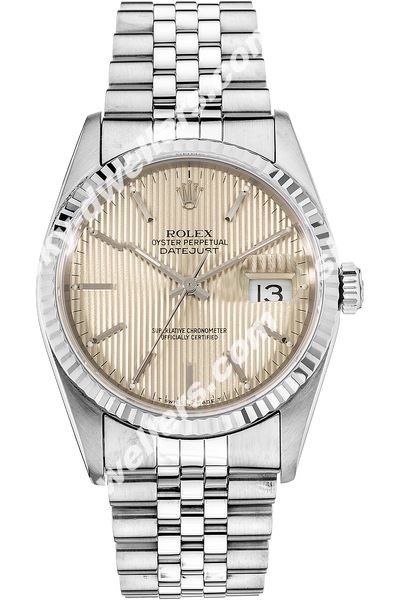 Rolex Datejust White Gold and Stainless Steel Automatic 16234