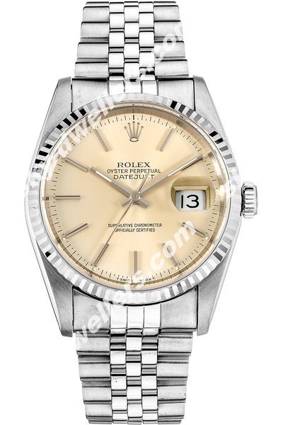 Rolex Datejust White Gold and Stainless Steel Automatic 16234