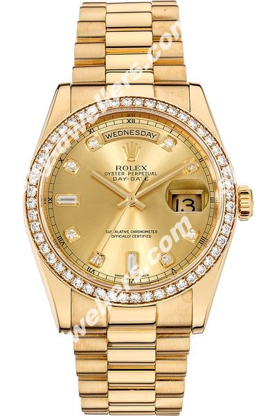 Rolex Day-Date Yellow Gold Automatic 118348