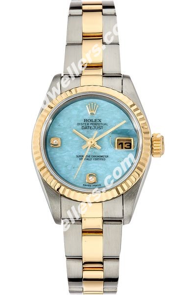 Rolex Datejust Yellow Gold and Stainless Steel Automatic 79173