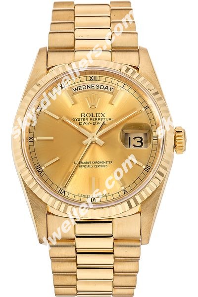 Rolex Day-Date Yellow Gold Automatic 18238