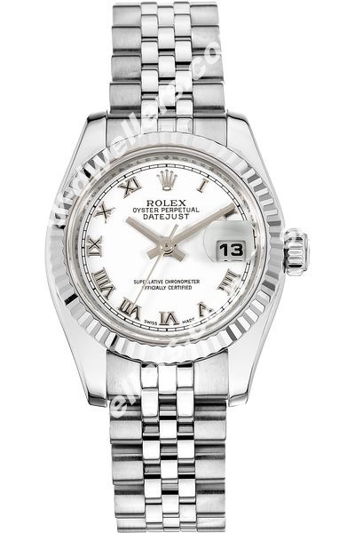 Rolex Datejust White Gold and Stainless Steel Automatic 179174