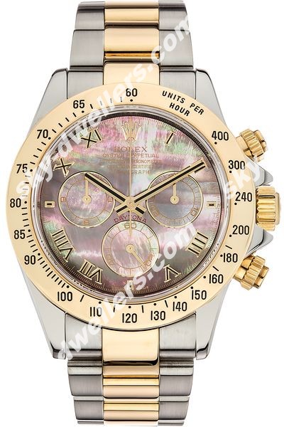 Rolex Daytona Yellow Gold and Stainless Steel Automatic 116523