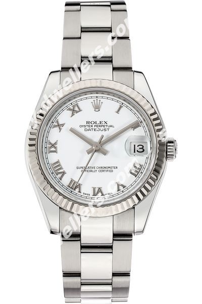 Rolex Datejust White Gold and Stainless Steel Automatic 178274