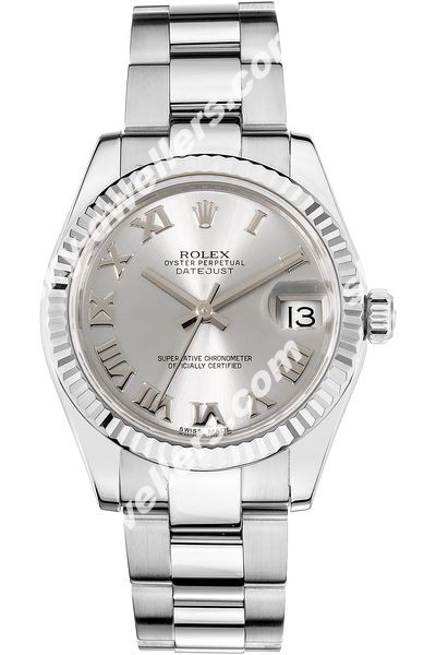 Rolex Datejust White Gold and Stainless Steel Automatic 178274