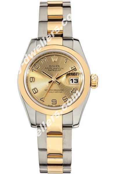 Rolex Datejust Yellow Gold and Stainless Steel Automatic 179163