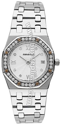 Audemars Piguet Royal Oak Diamond Steel Ladies Watch 67472ST.ZZ.1120ST.02