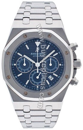 Audemars Piguet Royal Oak Steel Blue Mens Watch 25860ST.OO.1110ST.04