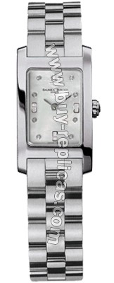 Baume and Mercier Hampton Classic Diamond Mini Ladies Watch 8680