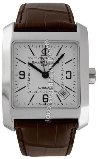 Baume and Mercier Hampton Classic XL Brown Mens Watch 8685