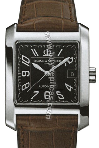 Baume and Mercier Hampton Classic Square Mens Watch 8605