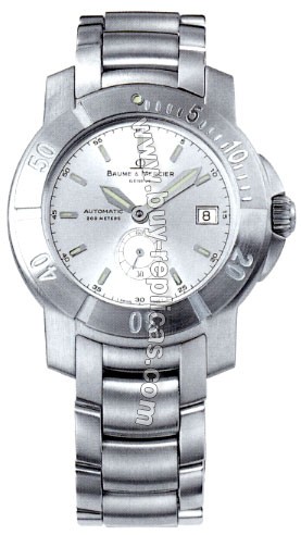 Baume and Mercier Capeland S Mens Chronometer Watch 8125