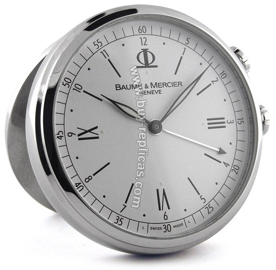 Baume and Mercier Classima Executives Travel Clock 8705