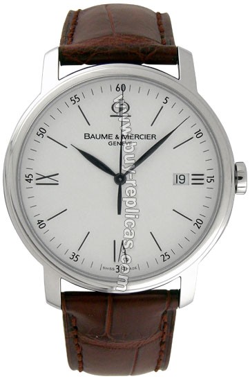 Baume and Mercier Classima Executives Steel Mens Watch 8687