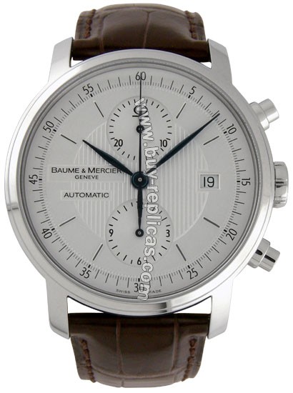 Baume and Mercier Classima Executives Steel XL Mens Watch 8692