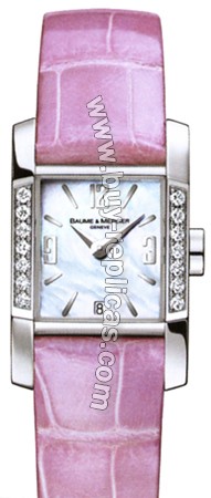 Baume and Mercier Diamant Diamond Pink Ladies Watch 8667