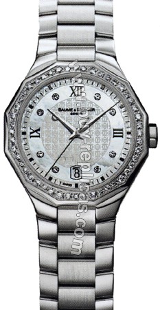 Baume and Mercier Riviera Mini Diamond Ladies Watch 8597