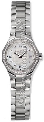 Baume and Mercier Riviera Diamond Mini Ladies Watch 8522