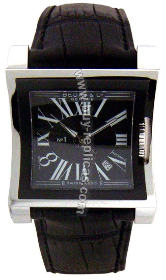 Bedat No. 1 Steel Black Mens Watch 114.060.300