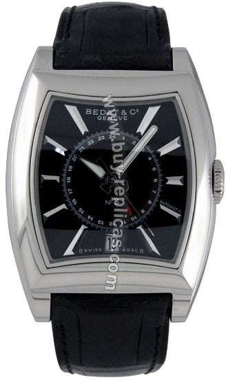 Bedat No. 3 Steel Black Mens Watch 388.010.310