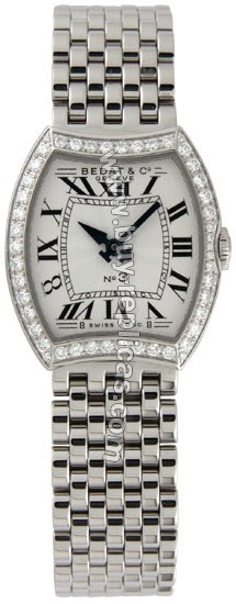 Bedat No. 3 Diamond Steel Ladies Watch 304.031.100