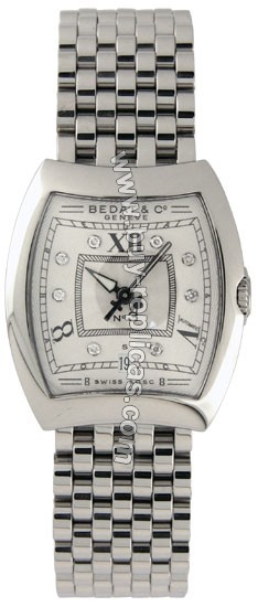 Bedat No. 3 Diamond Steel Ladies Watch 314.011.109