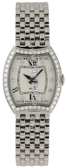 Bedat No. 3 Diamond Steel Ladies Watch 304.031.109