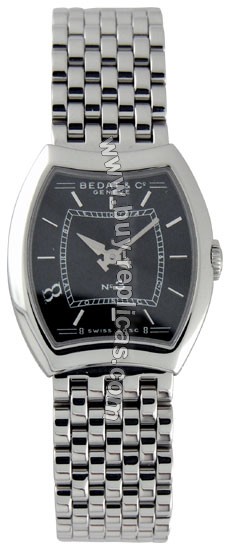 Bedat No. 3 Steel Black Ladies Watch 304.011.310