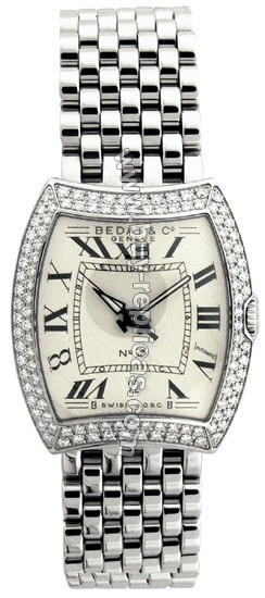 Bedat No. 3 Diamond Steel Ladies Watch 314.031.100