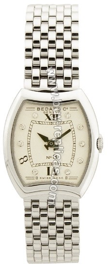 Bedat No. 3 Diamond Steel Ladies Watch 304.011.109