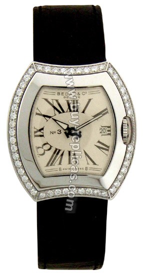 Bedat No. 3 Diamond Steel Ladies Watch 334.040.101